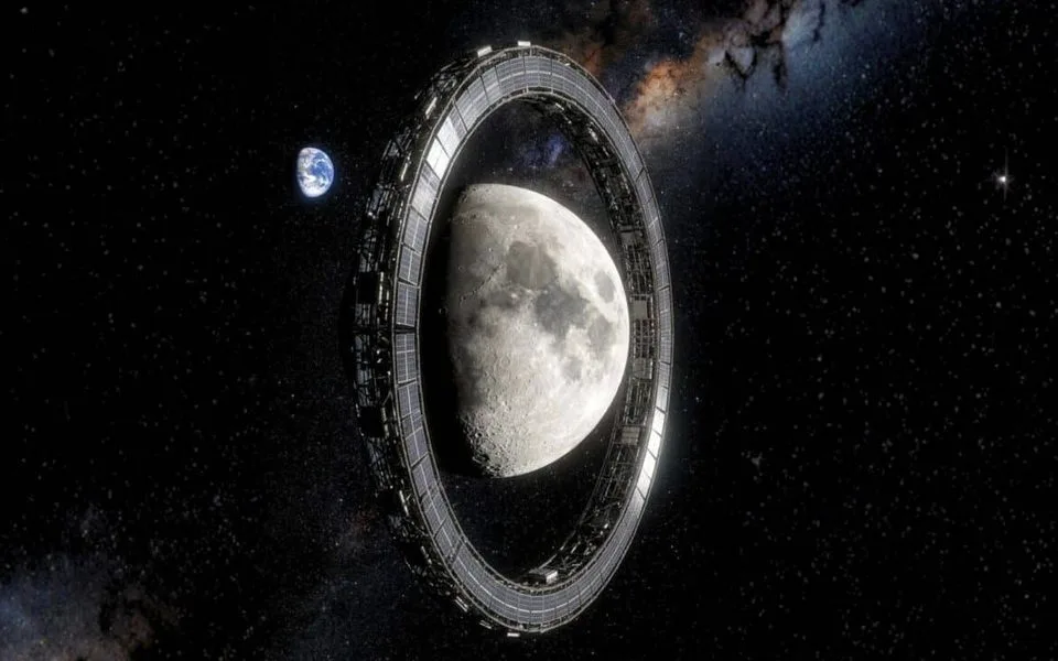 A Look At Japan’s Luna Solar-Ring Around The Moon That Is To Power The Earth With Electricity Forever